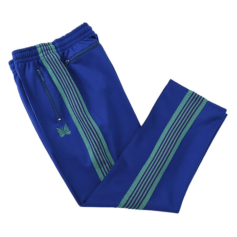 Needles Butterfly Embroidery Side Stripe Pants (Ins)