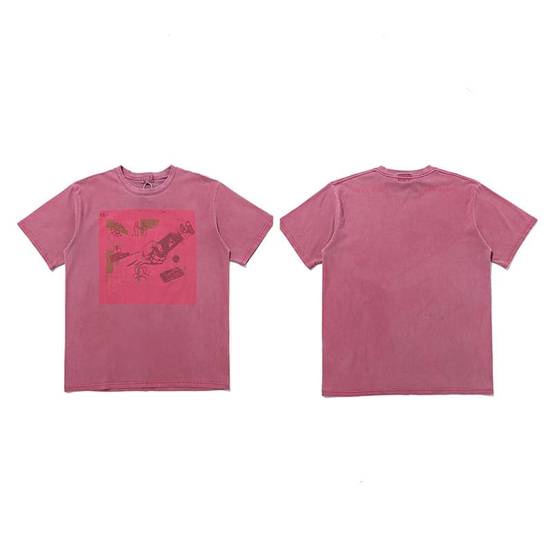 Cavempt Washed Batik Distressed Tee