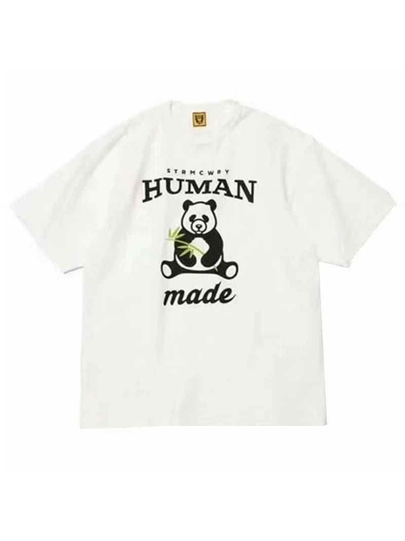 Human Made Preppy Style Letter Tee