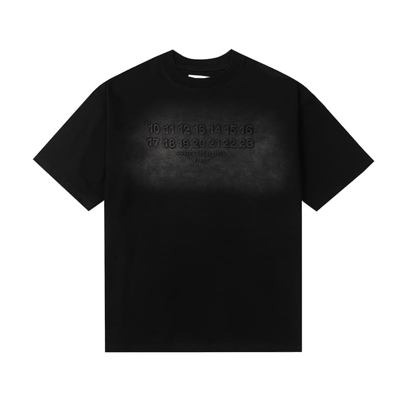 ma*s*n Ma*i*la letter print shirt