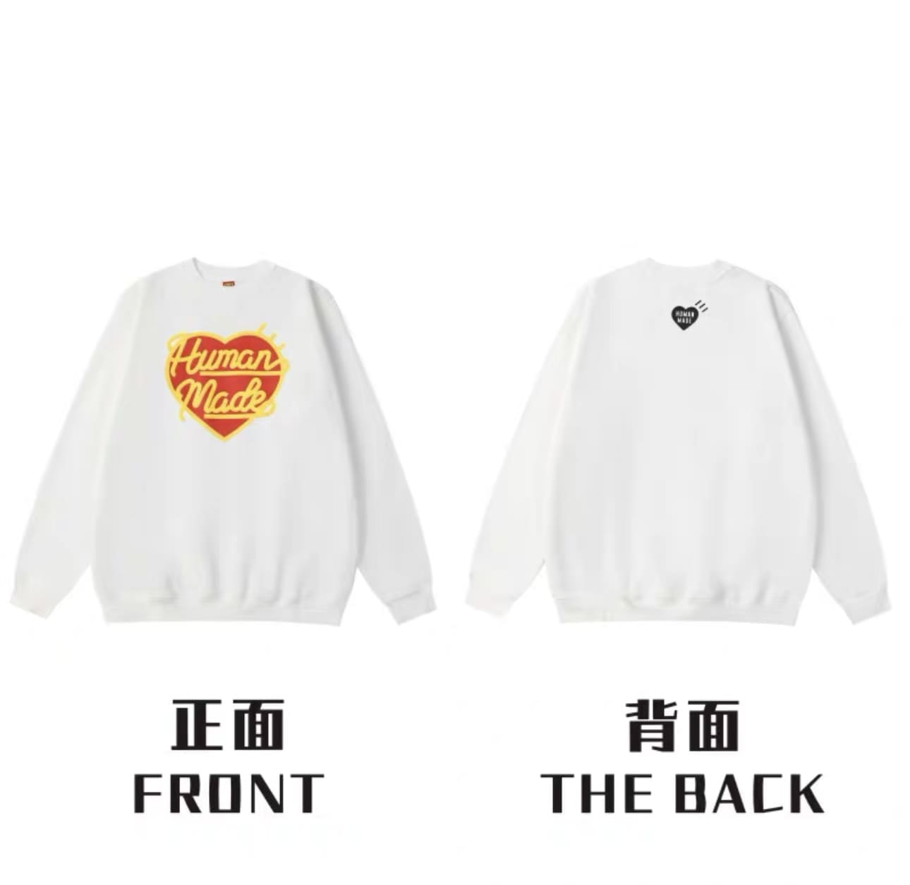 Humanmade Retro Fashion Long Sleeve Tee