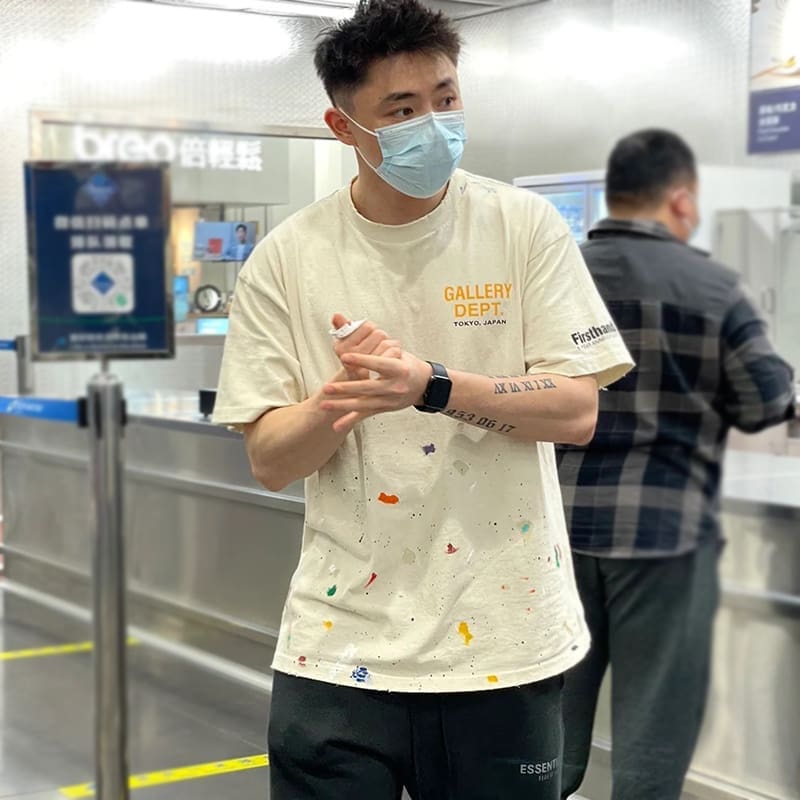 Gallery Dept Splash-Ink T-Shirt