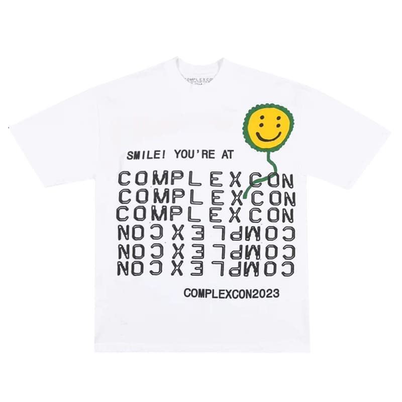 cpfm.xyz splash-ink smiley F**e spider tee