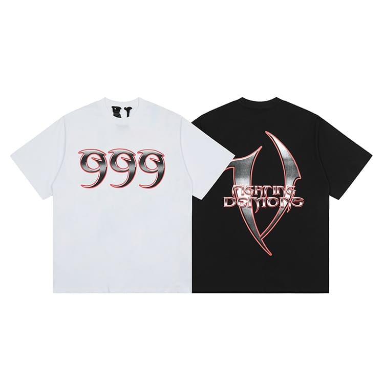 VLONE FOG 999 Juice WRLD Fighting Demous Blade Darts Short Sleeve T-Shirt