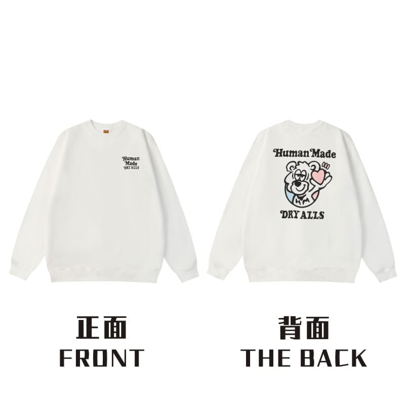 Human Made Love Round Neck Sweater