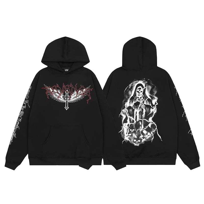 Revenge FOG High Street Skull Hoodie