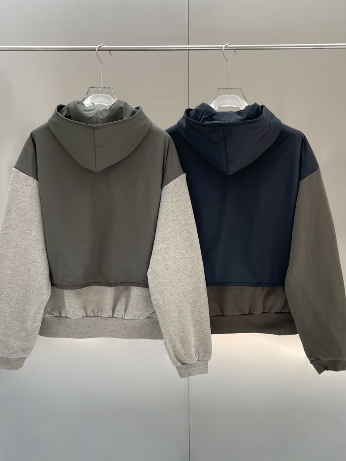 Fog Essentials Hooded Pullover High Collar Sweater