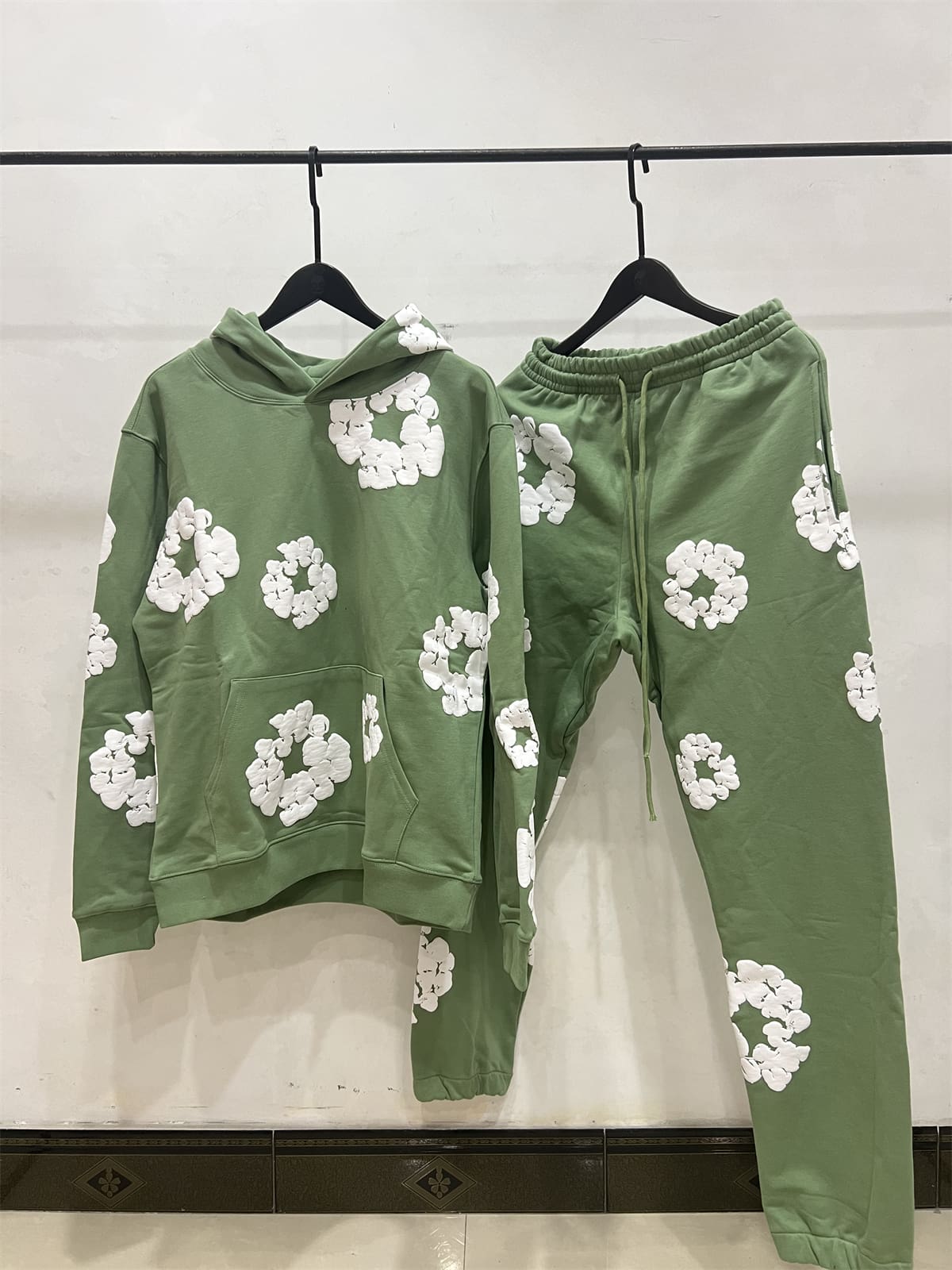 Denim Tears Kapok Hooded Sweatshirt Set