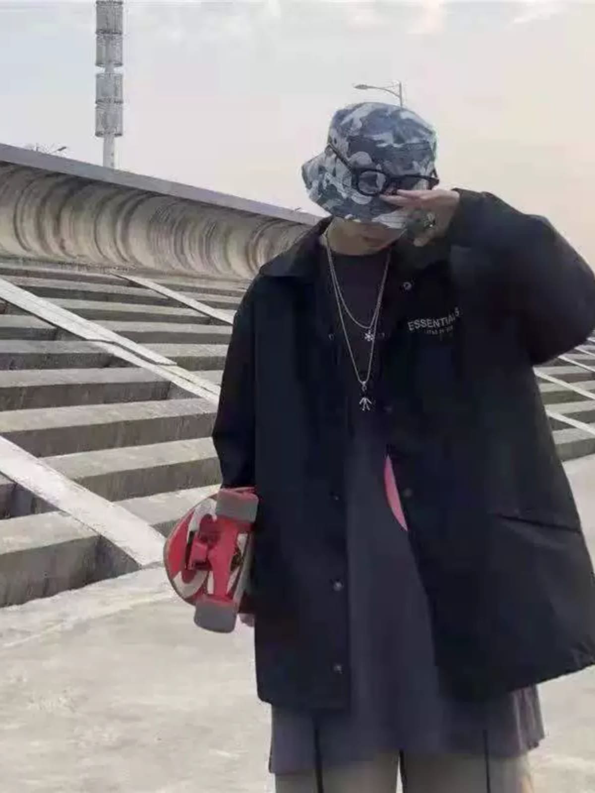 Fog Fear Of God Essentials Shell Jacket