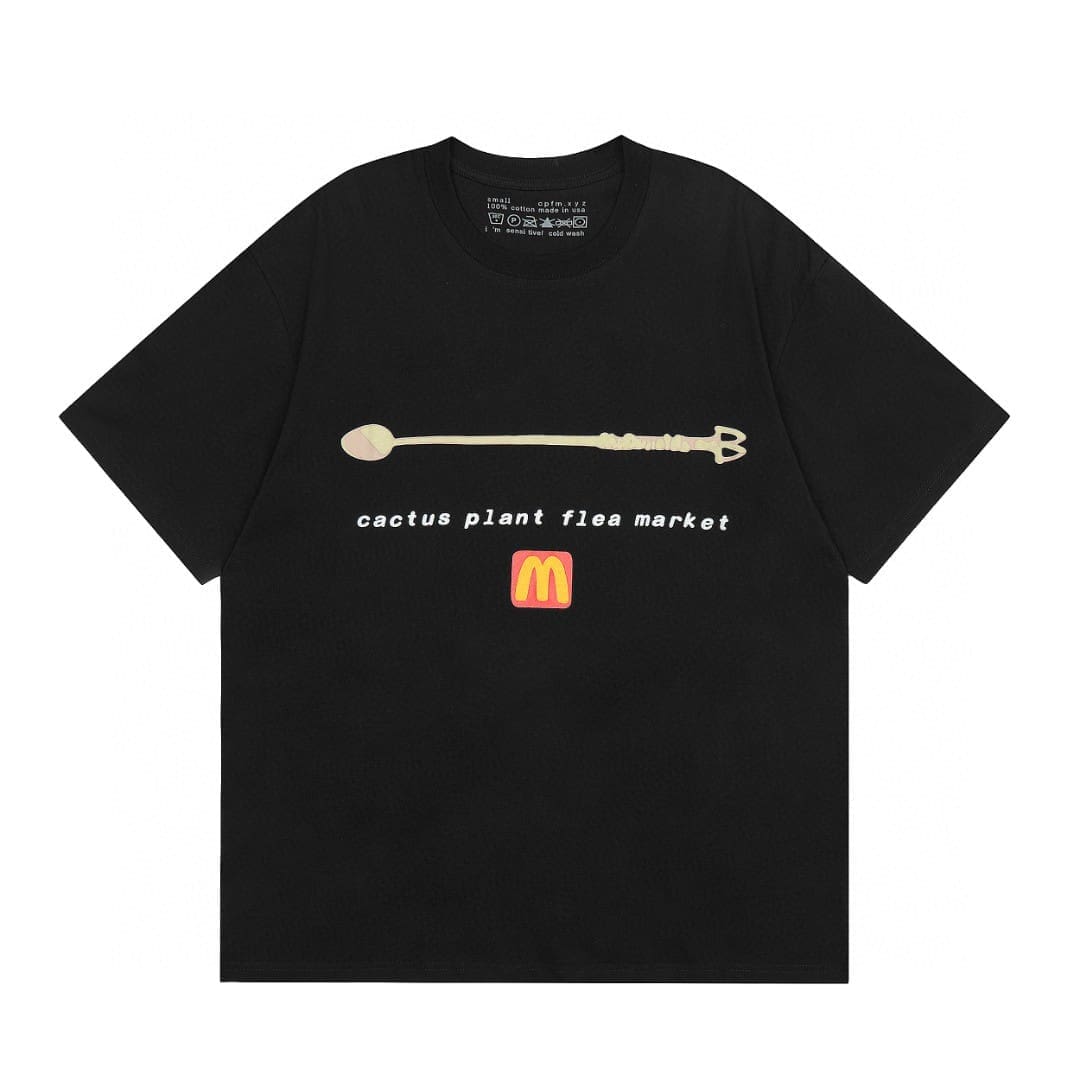 Cpfm X Mcdonalds X Cactus Jack Coffee Spoon Tee