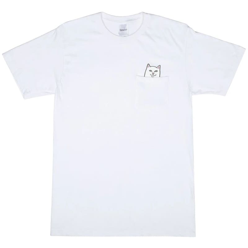 Rip N Dip Middle Finger Cat Pocket Tee