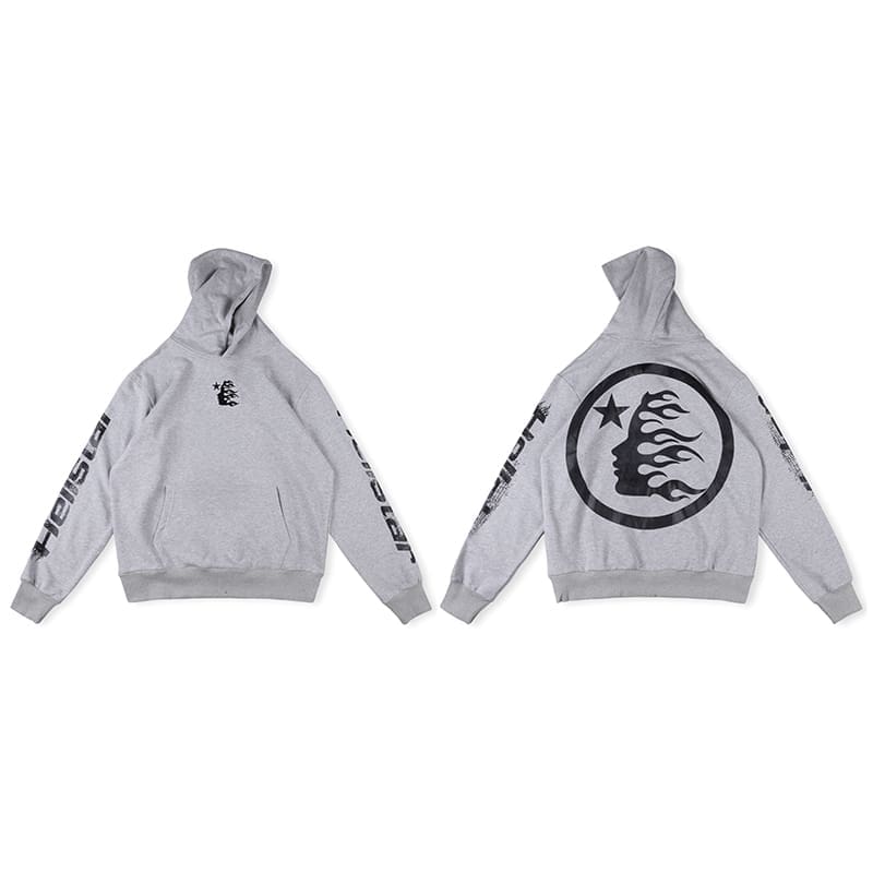 H*lst*r studios marble tie-dye hoodie