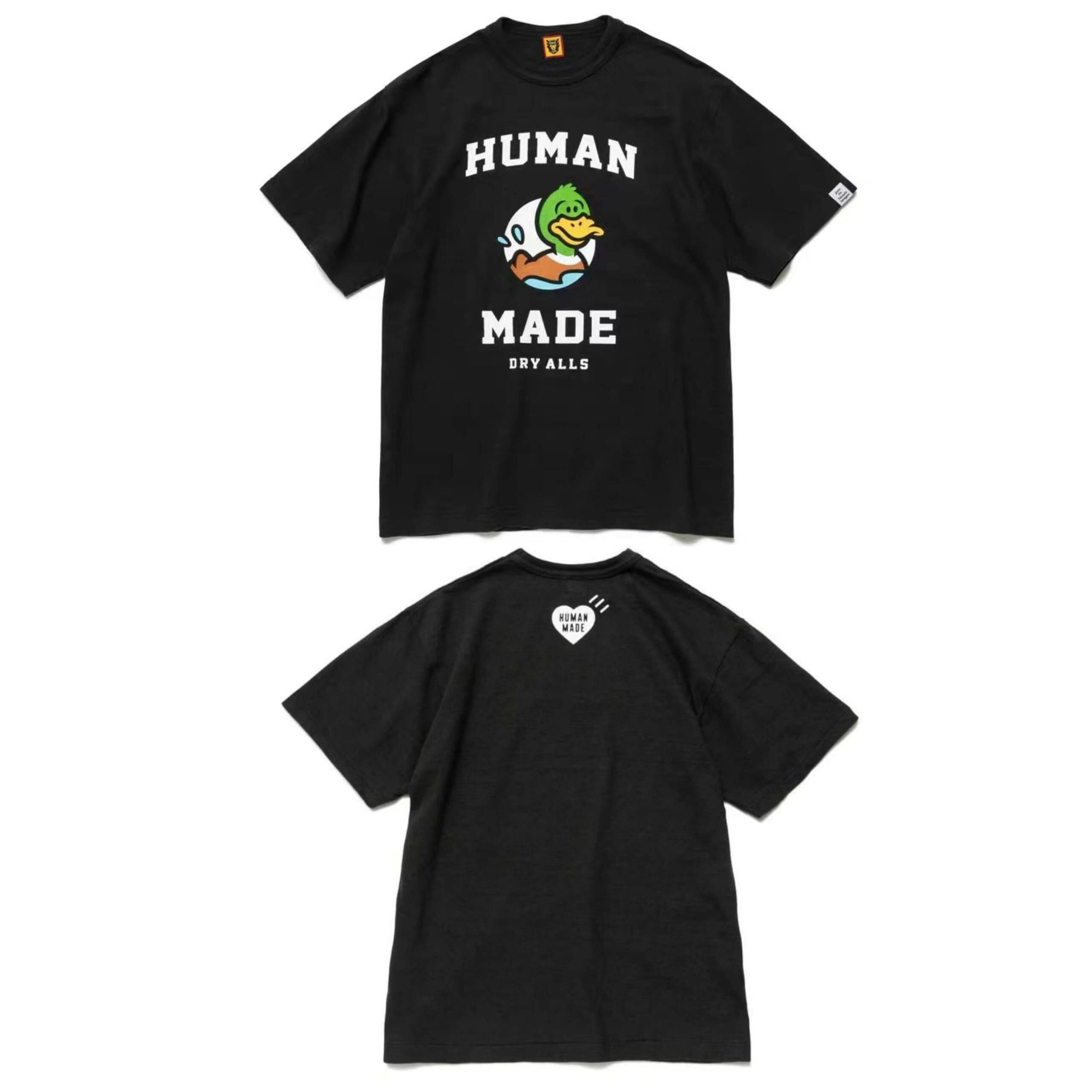 Human Made Slub Cotton Round Neck Tee