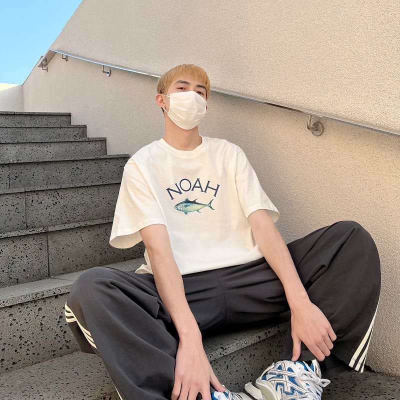 Noah Trach Tuna Half Sleeve Tee