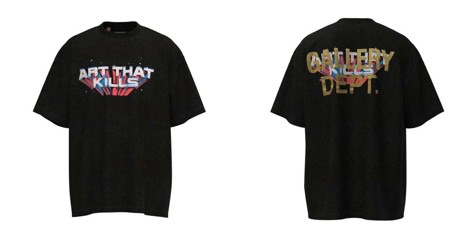 Gallery Dept Vintage Distressed Short Sleeve Tee