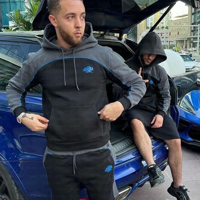 Synaworld American Street Stitching Hoodie