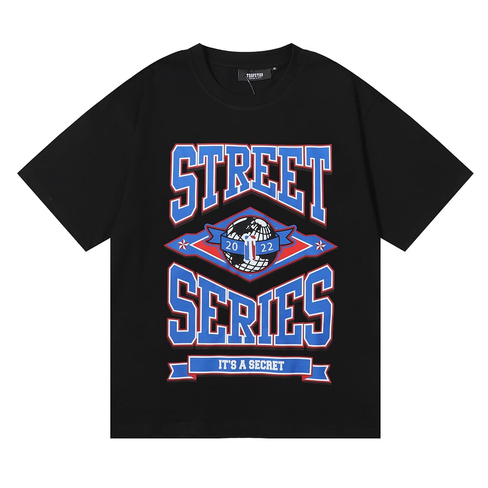 Trapstar Secret Printed Loose-Fit Street Fashion T-Shirt for Men and Women