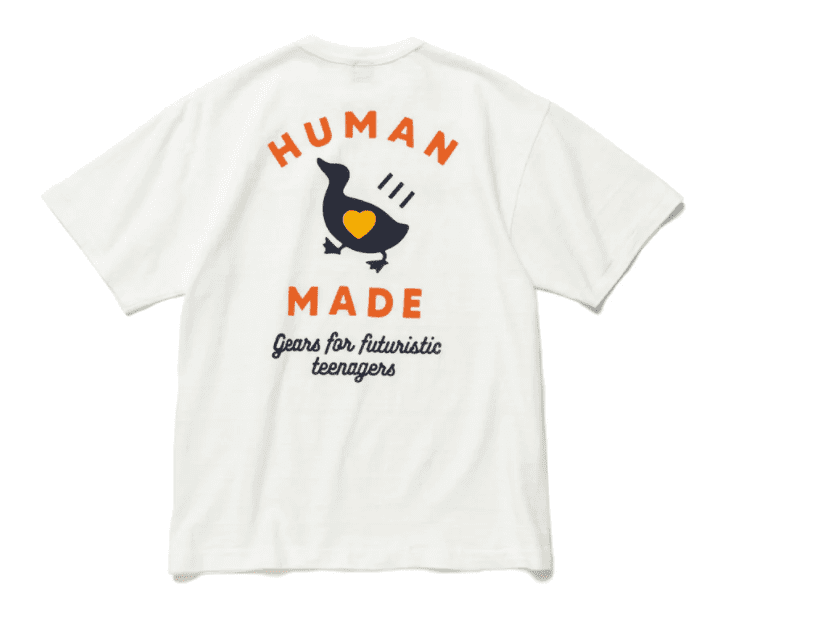 Human Made Duck Letter Short Sleeve Tee