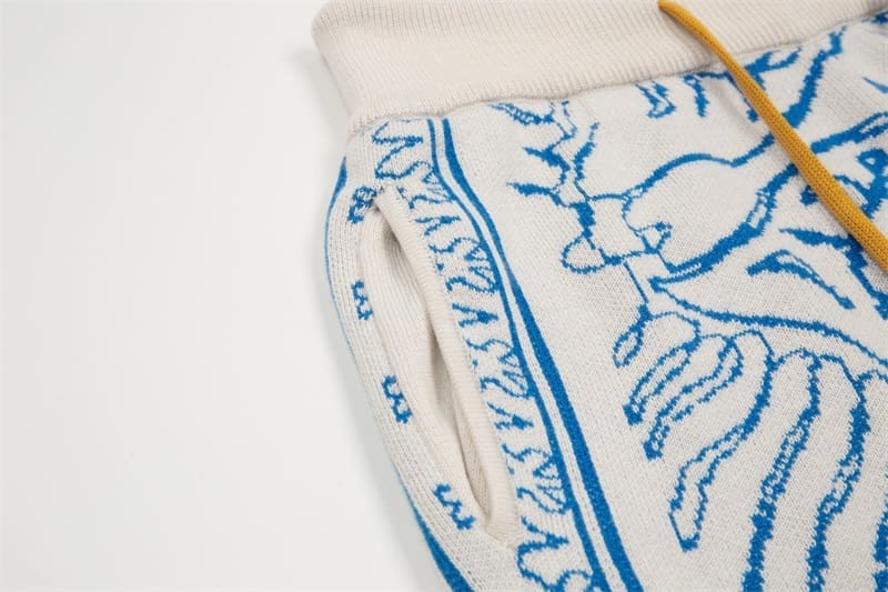 Rhude Paisley Logo Jacquard Shorts