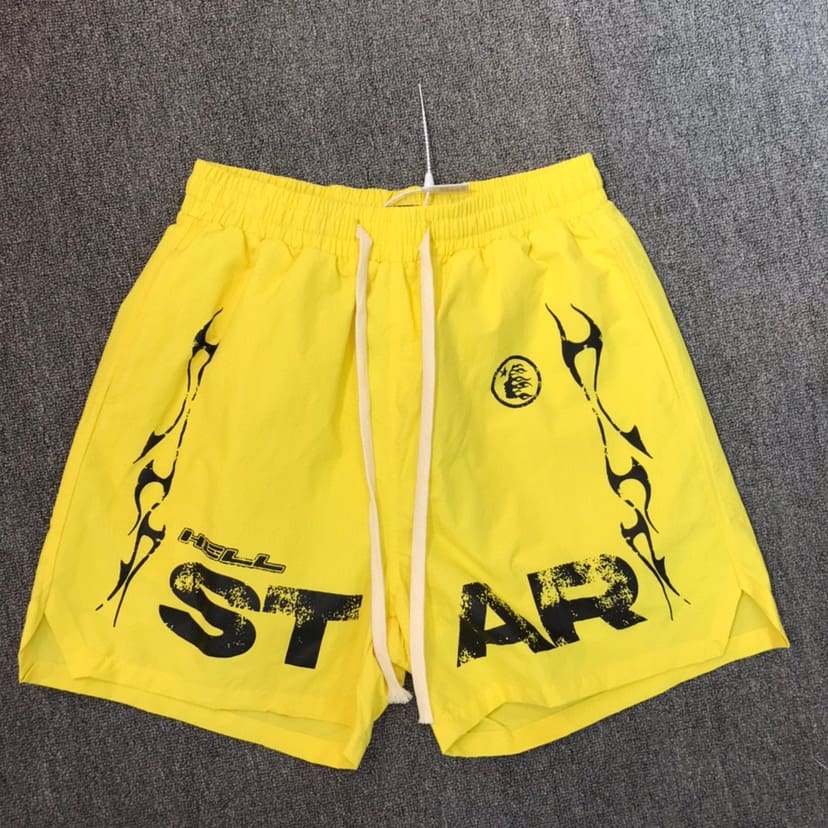 H*lst*r nylon shorts