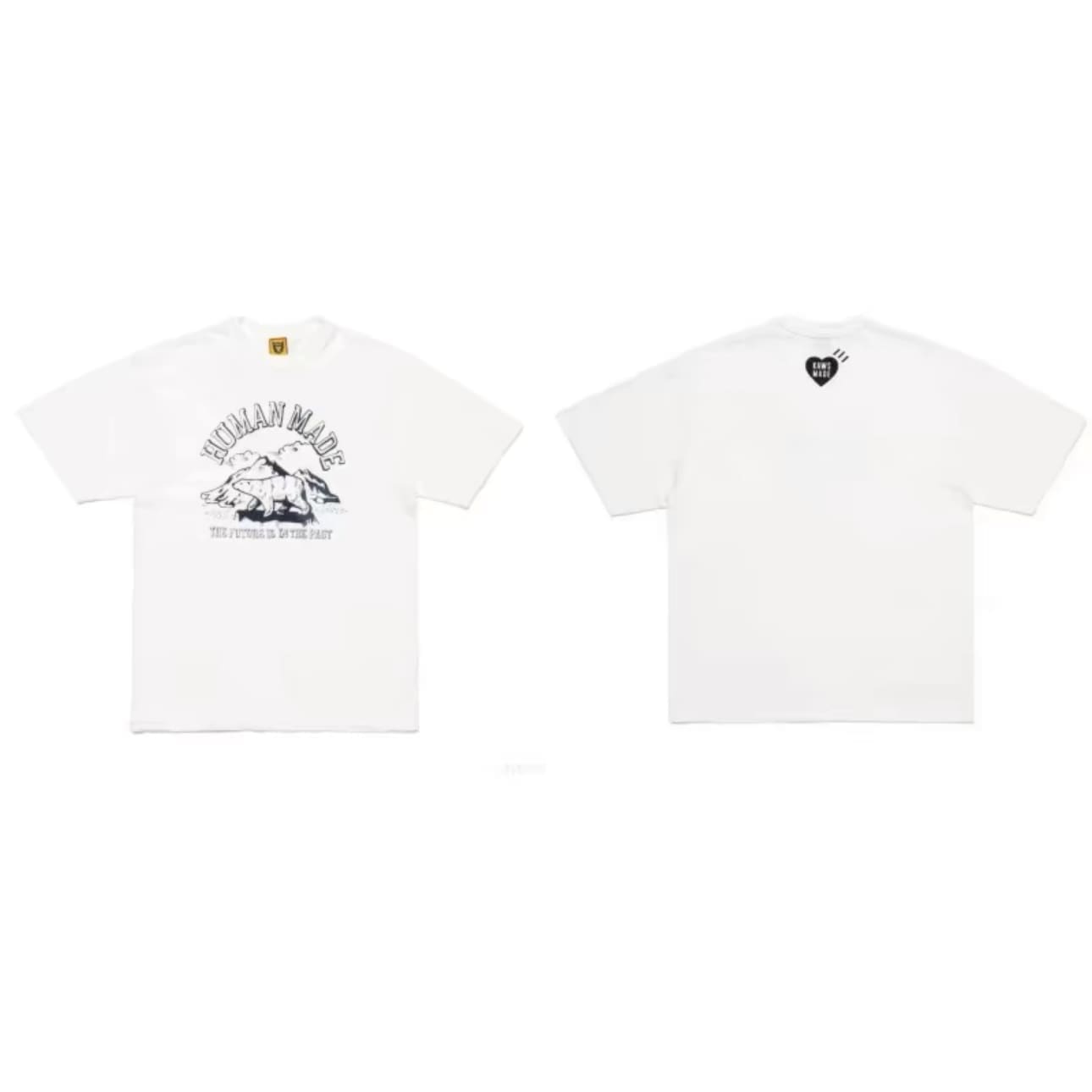 Human Made Slub Cotton Round Neck Tee
