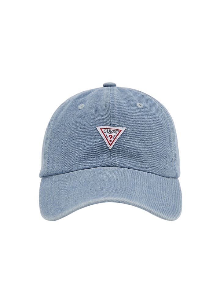 Somi Home Korea Direct Mail Guess Inverted Triangle Denim Baseball Cap