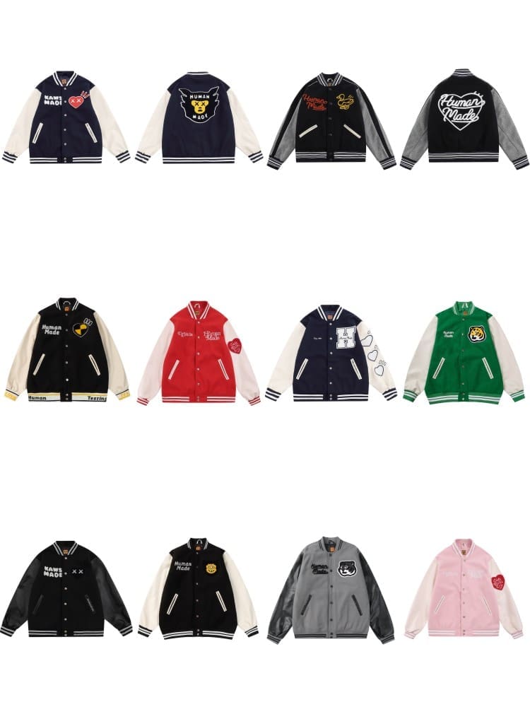 Retro Human Made Cho Baseball Jacket