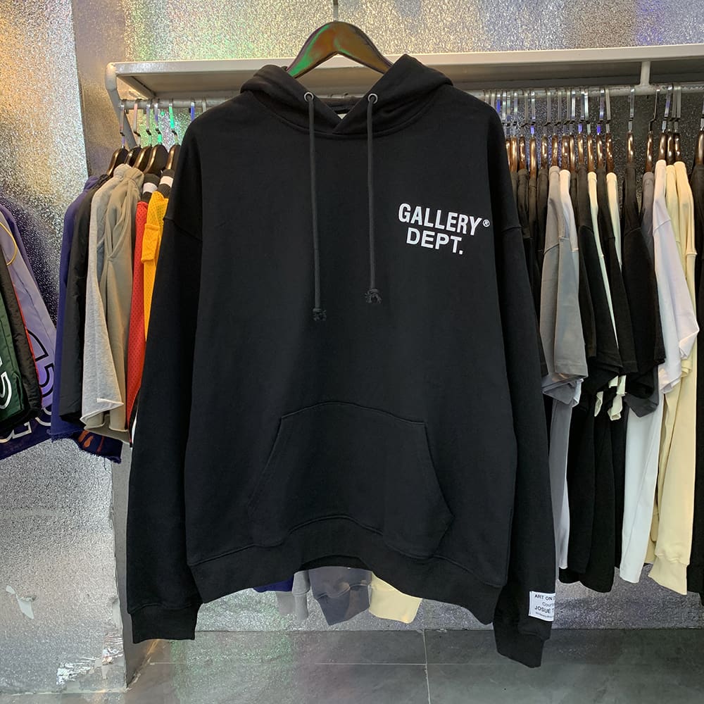Gallery Dept Classic Letter Print Hoodie