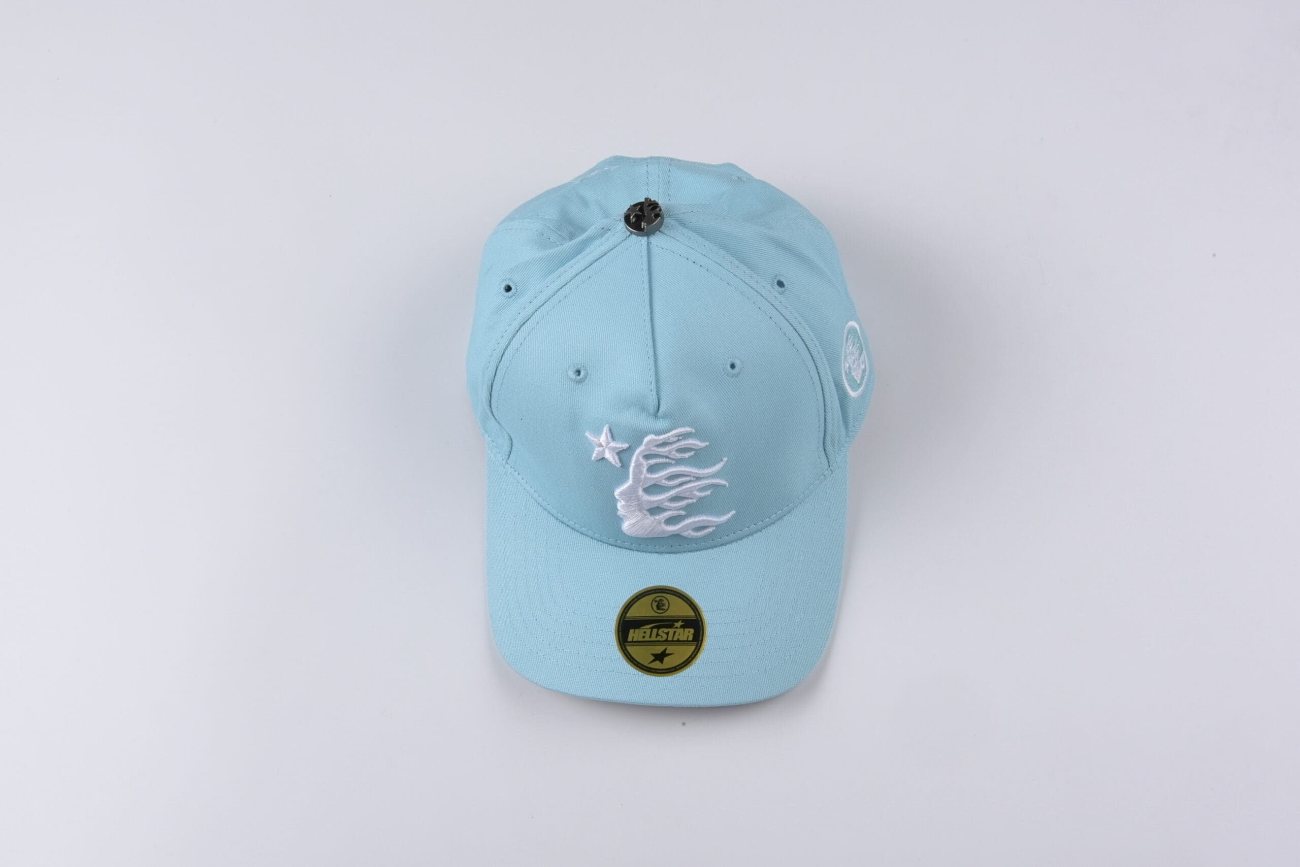 H*lst*r studios rhinestone logo fitted baseball cap for men and women