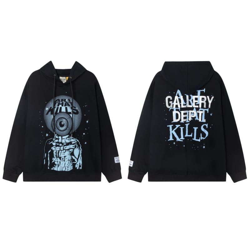Gallery Dept Splash-Ink Hooded Sweater