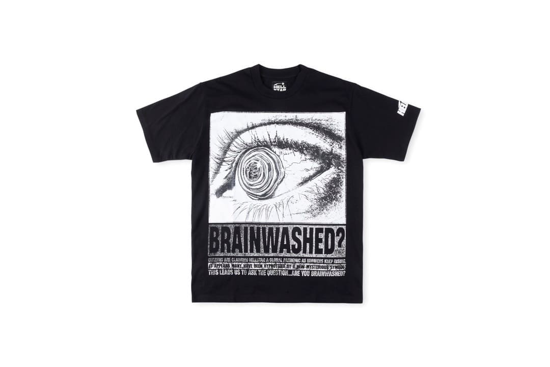 H*lst*r studios eyes letters print casual short sleeve t-shirt