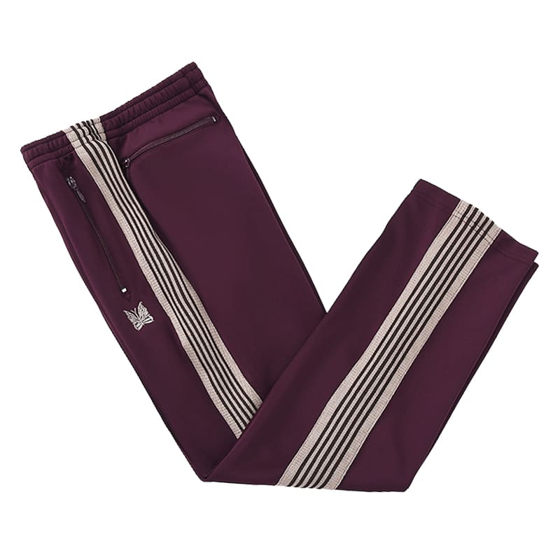 Needles Butterfly Embroidery Side Stripe Pants (Ins)