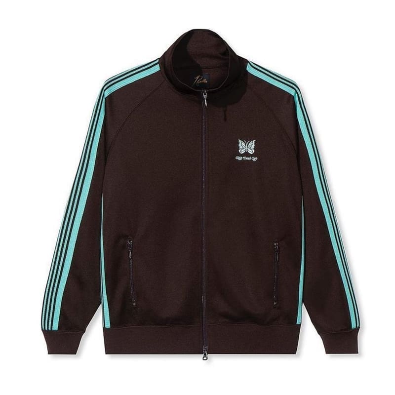 Needles Butterfly Embroidery Side Stripe Pants (Style 3)