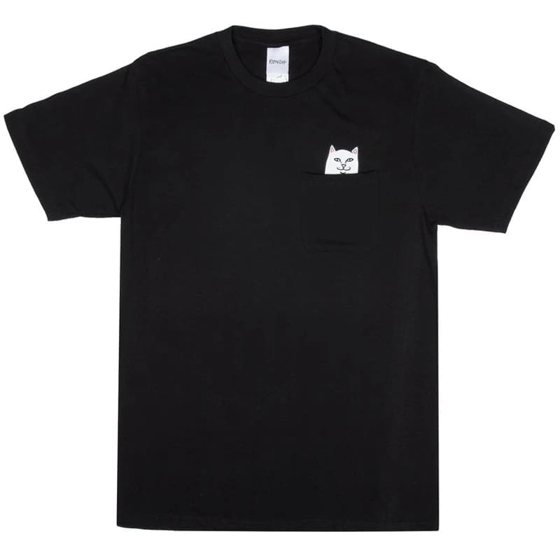Rip N Dip Middle Finger Cat Pocket Tee
