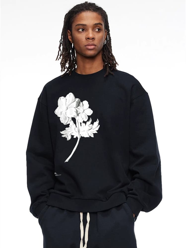 Yohji Yamamoto Yaosi Relief Design Anthodite Hoodie