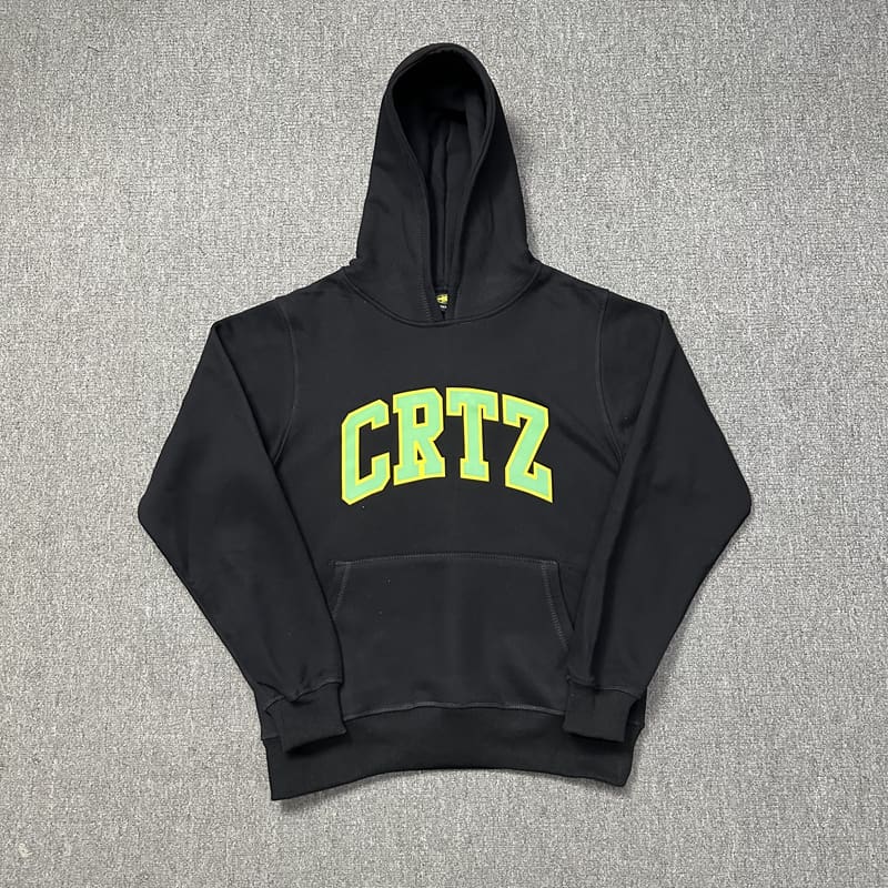 Corteiz Hooded Pullover Street Shorts Sports Set