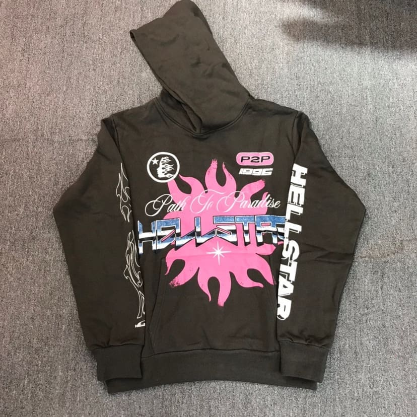 H*lst*r sport logo pullover hoodie