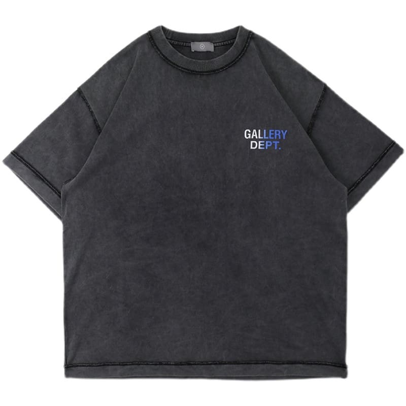 Dept Washed Old Fashion Half Sleeve T-Shirt