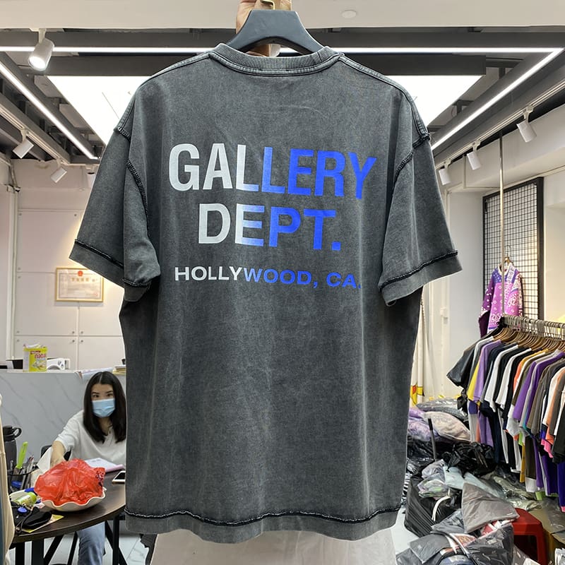 Dept Washed Old Fashion Half Sleeve T-Shirt