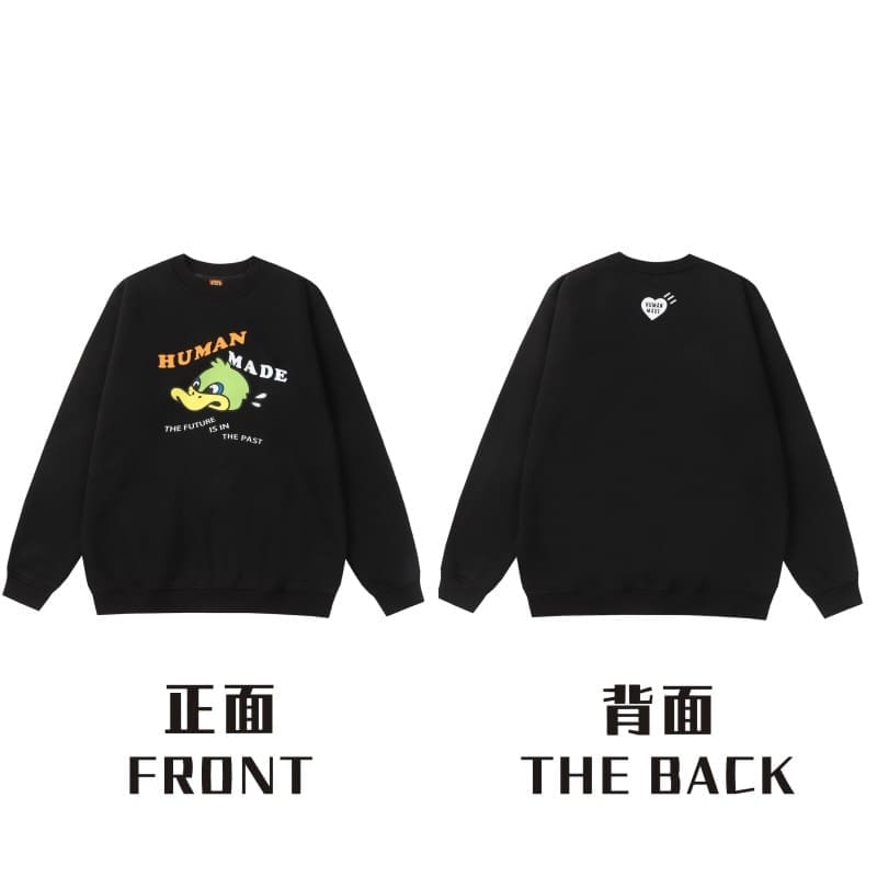 Human Made Love Round Neck Sweater