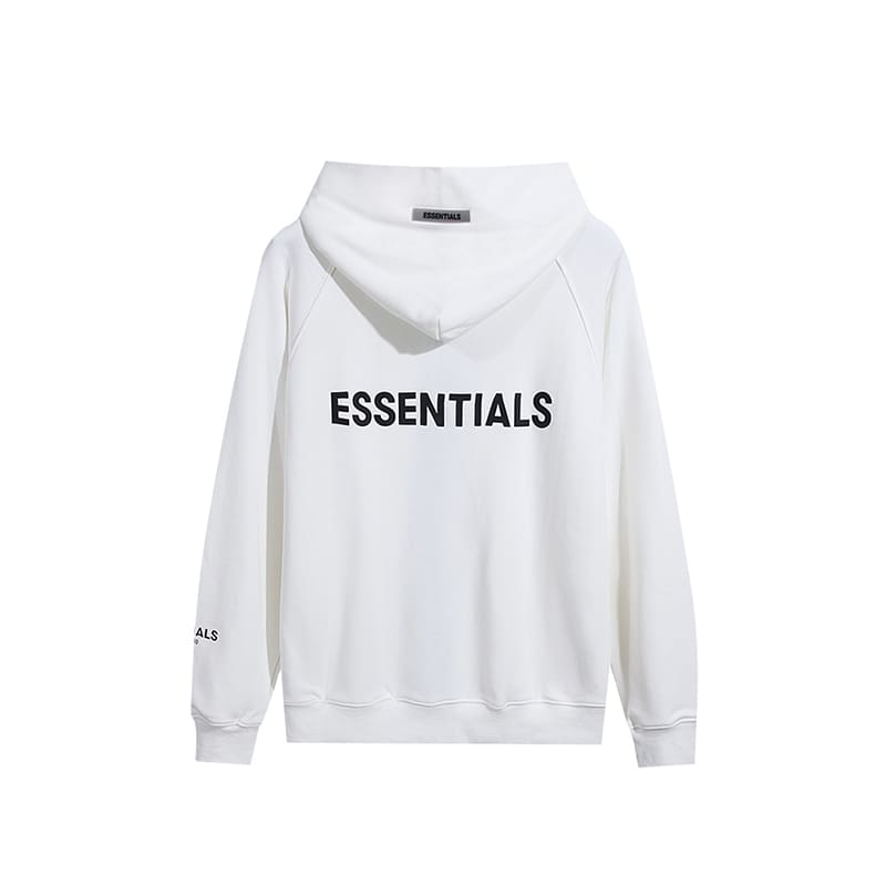 Fog Essentials Back Letter Zipper Coat