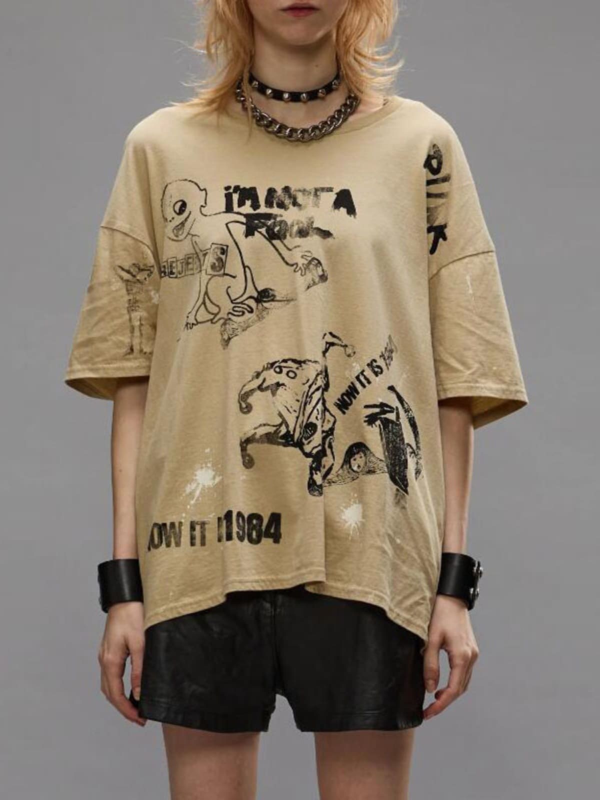 Early Autumn Punk1984 Skull Tee