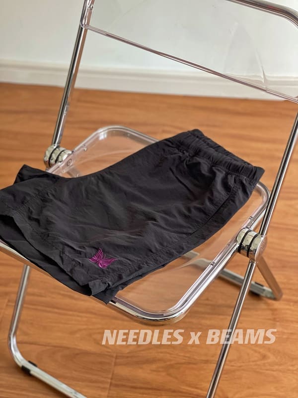Needles Butterfly Embroidery Shorts