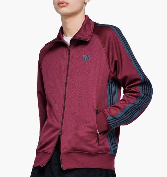 Needles Butterfly Embroidery Side Stripe Pants (Style 3)