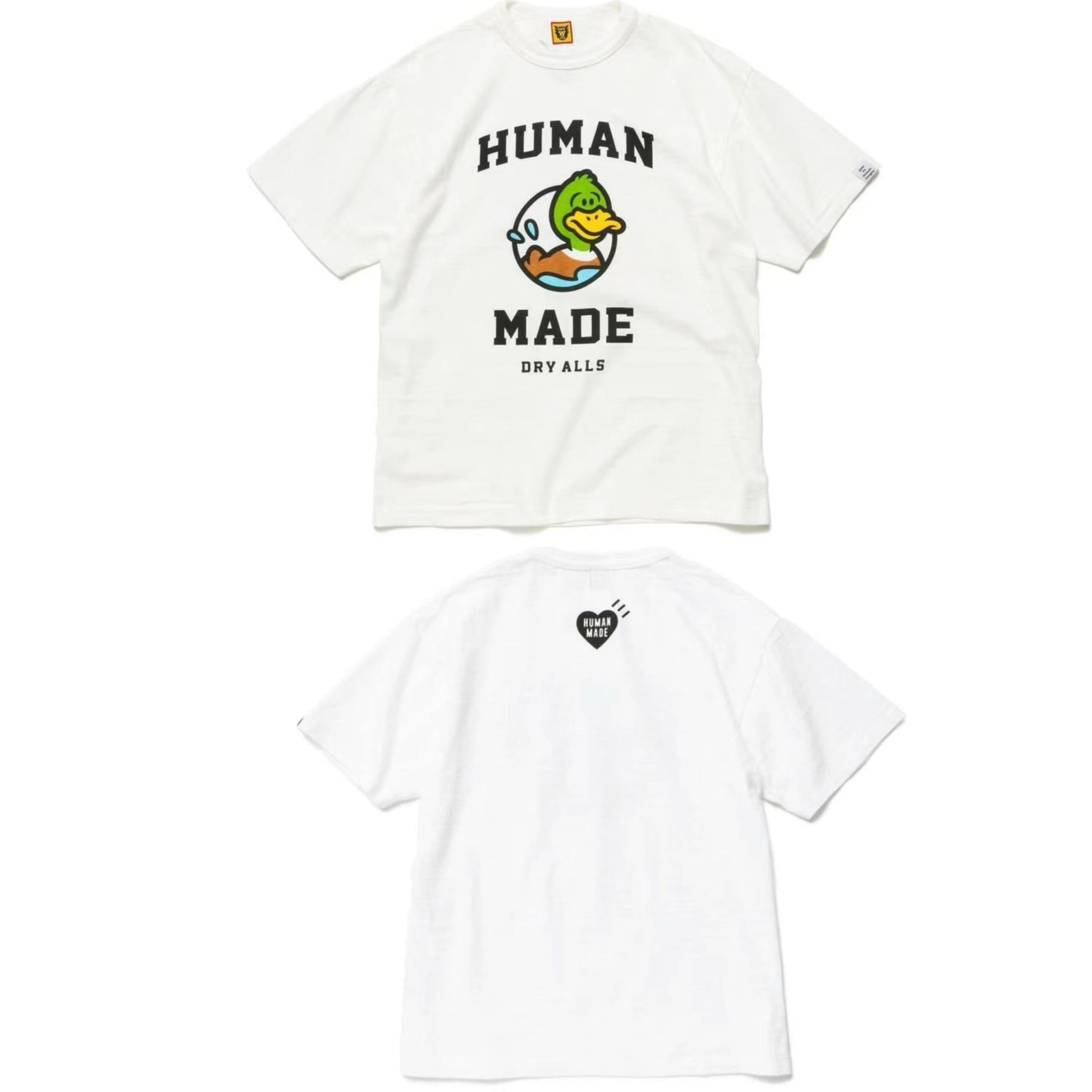 Human Made Slub Cotton Round Neck Tee