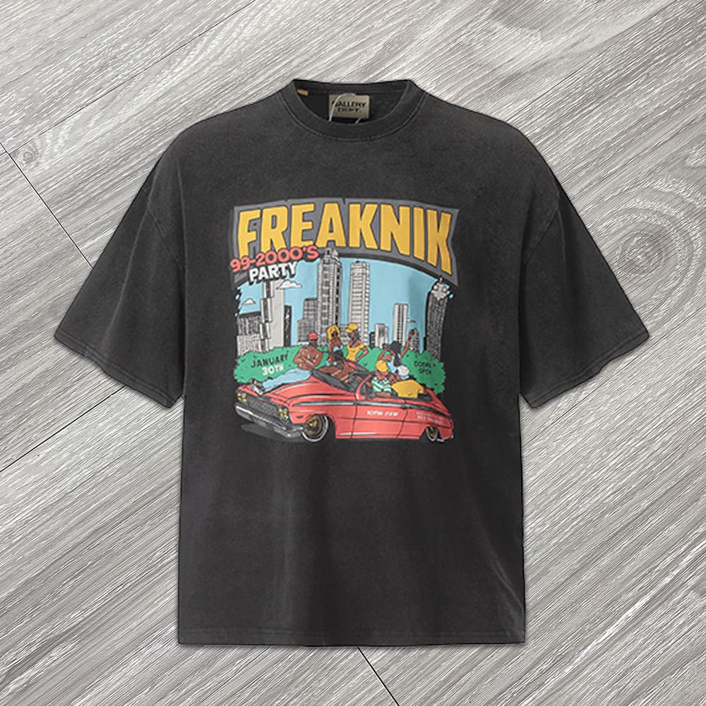 Gallery Dept Vintage Color Paint-Splash T-Shirt