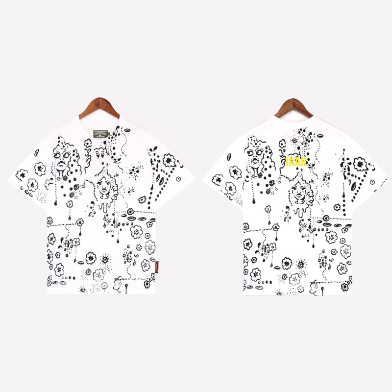 Denim Tears Kapok Retro Graffiti T-Shirt