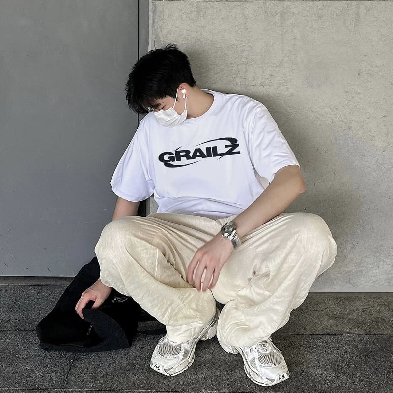 Grailz Talk Half Sleeve Tee