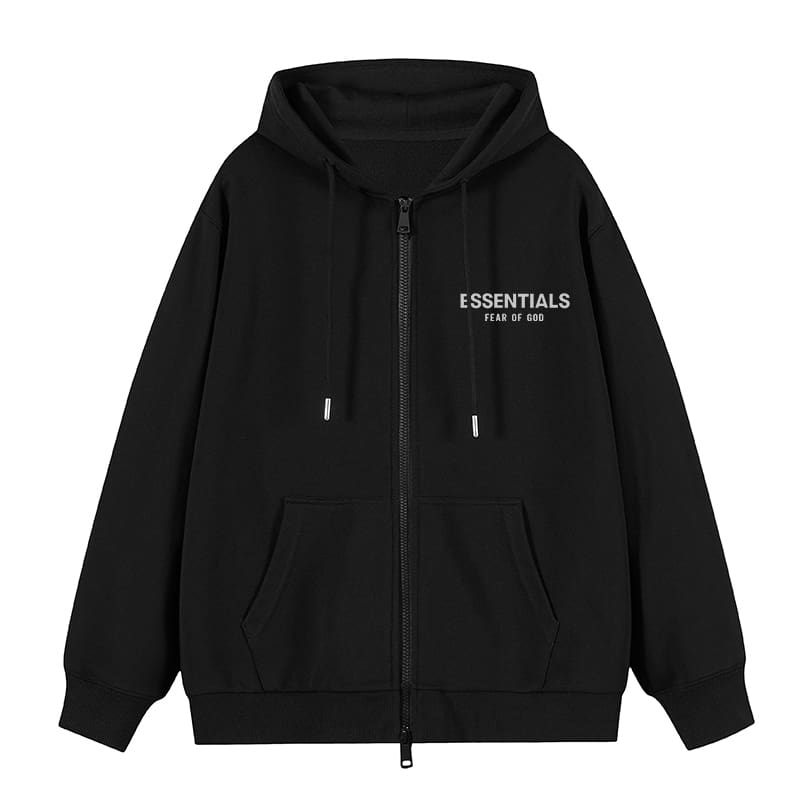 Fog Essentials Hooded Zipper Jacket
