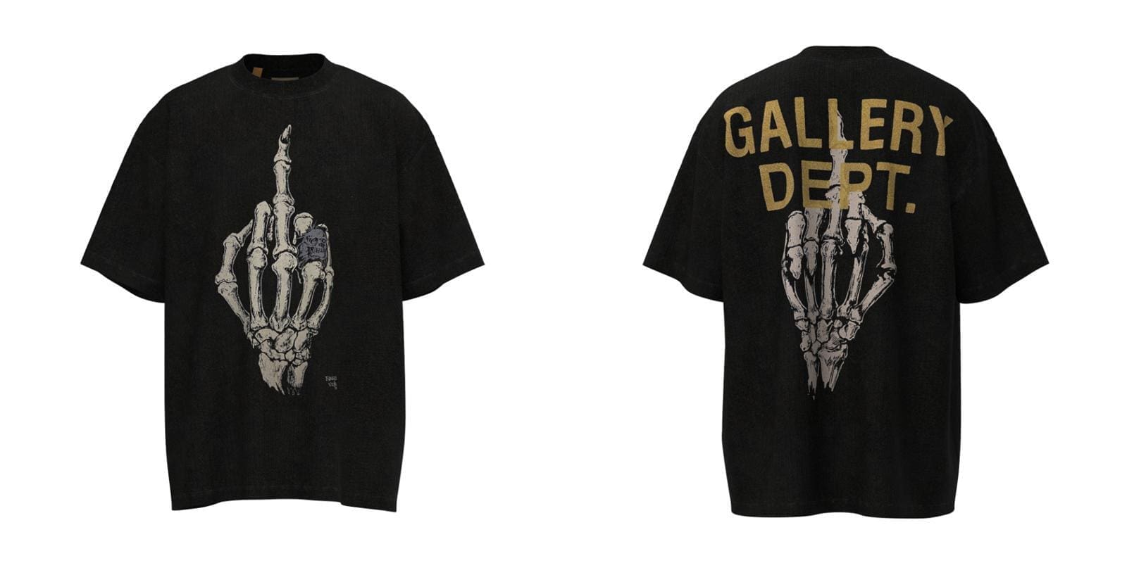 Gallery Dept Vintage Distressed Short Sleeve Tee